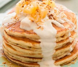 Piña Colada Pancakes