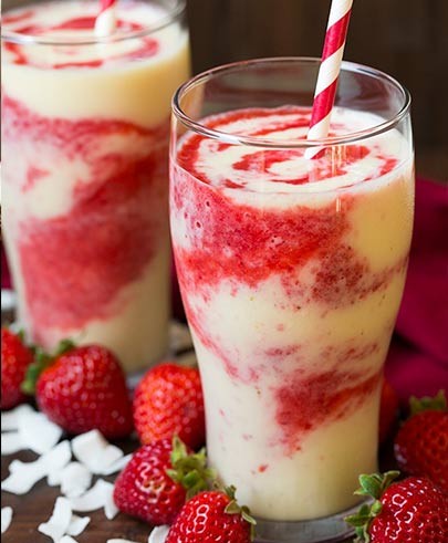 Strawberry Banana Colada